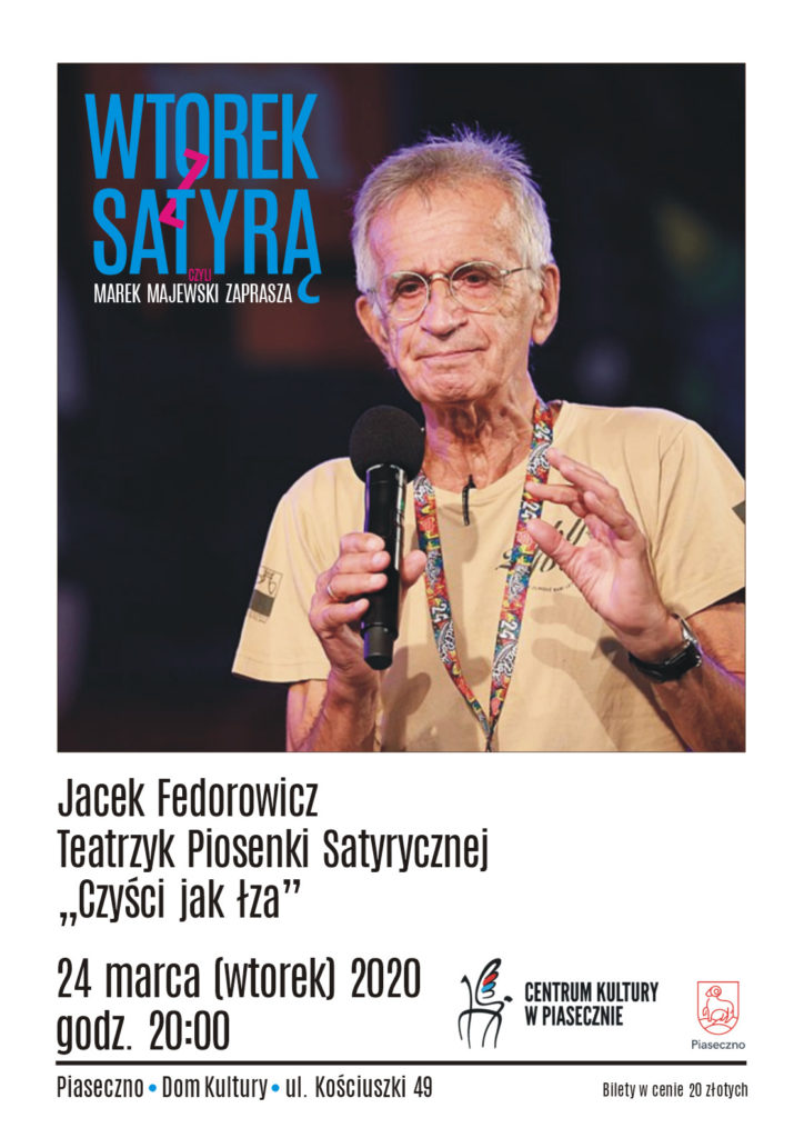 SATYRA plakat 2020 fedorowicz