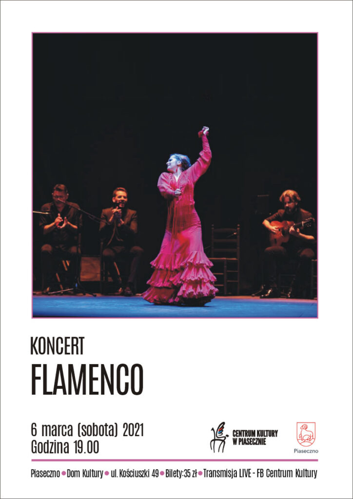 Plakat wydarzenia "Koncert Flamenco" 