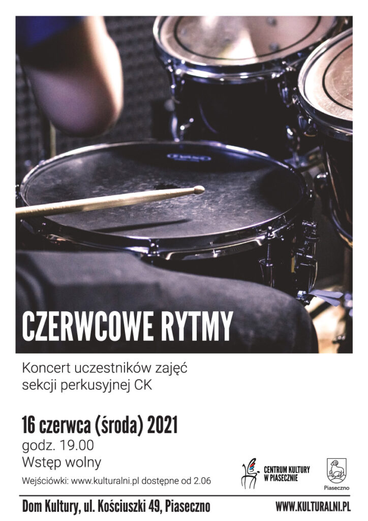 Plakat wydarzenia CZERWCOWE-RYTMY