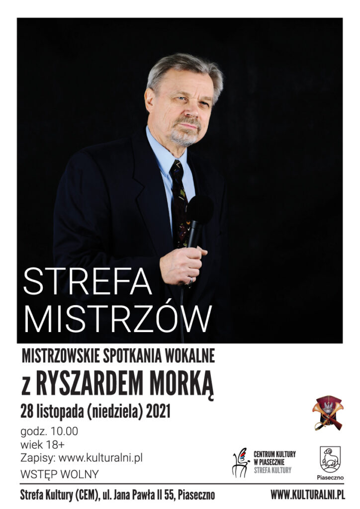 Plakat wydarzenia Strefa Mistrzów