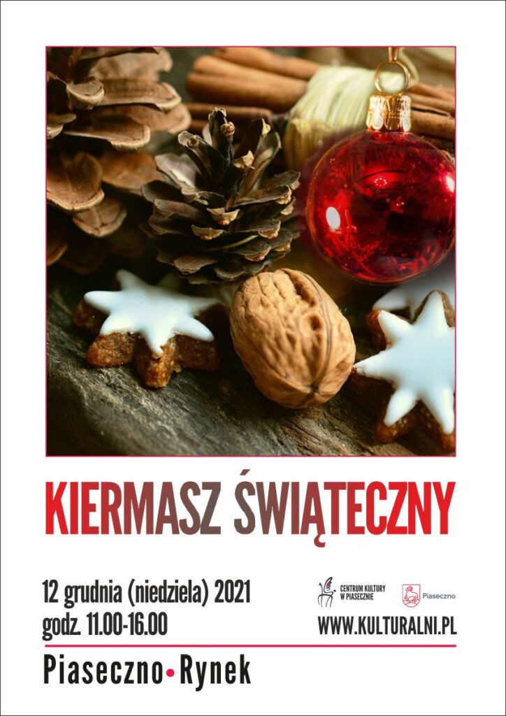 Plakat wydarzenia Kiermasz świąteczny 