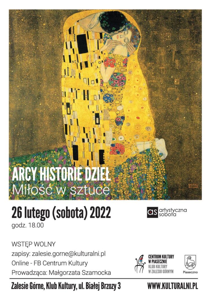 Plakat wydarzenia Arcy historie dzieł. Miłość w sztuce 