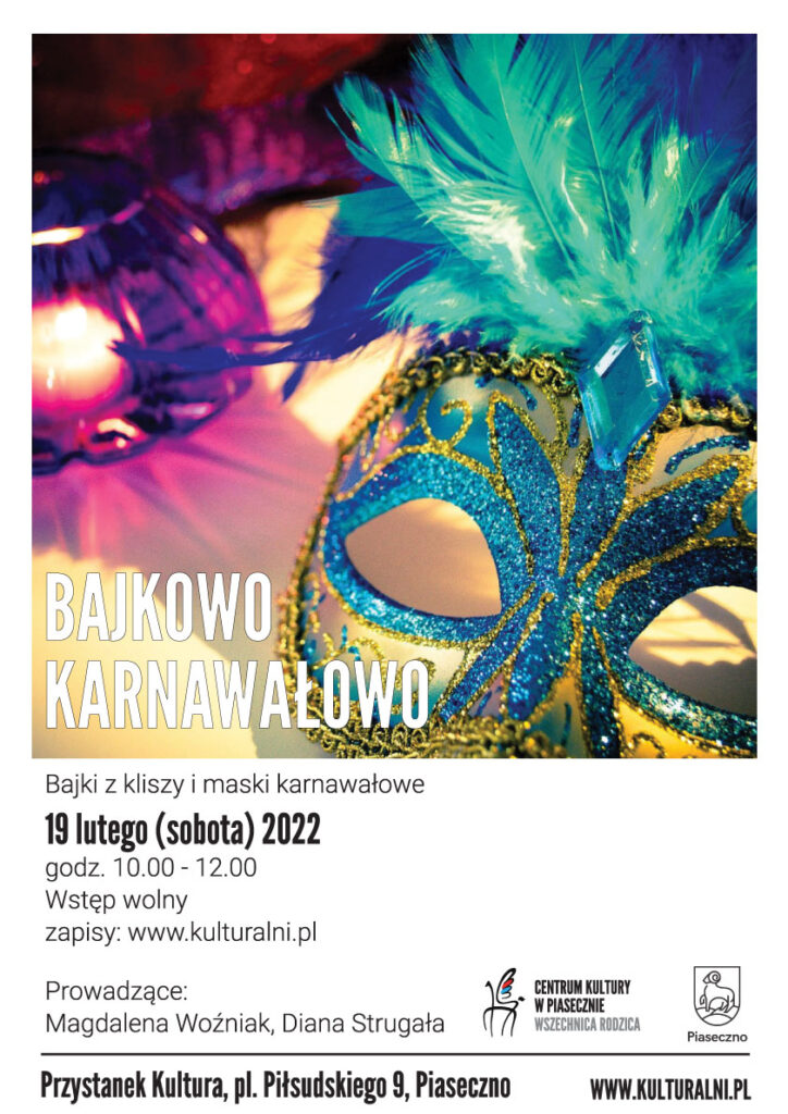 Plakat wydarzenia Bajkowo - Karnawałowo
