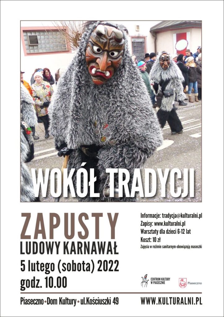 Plakat wydarzenia Wokół tradycji. Zapusty