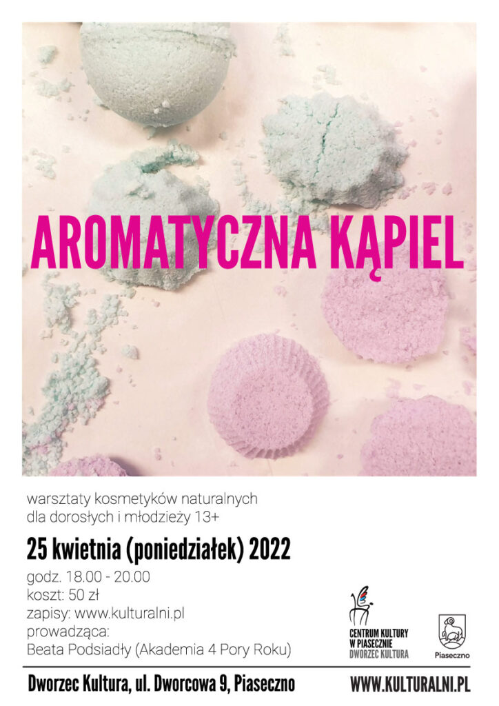 Plakat wydarzenia Aromatyczna kąpiel 