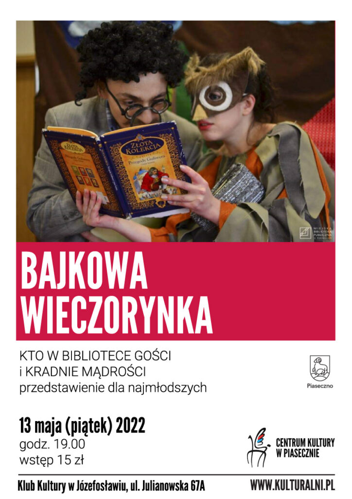 Plakat wydarzenia Bajkowa wieczorynka