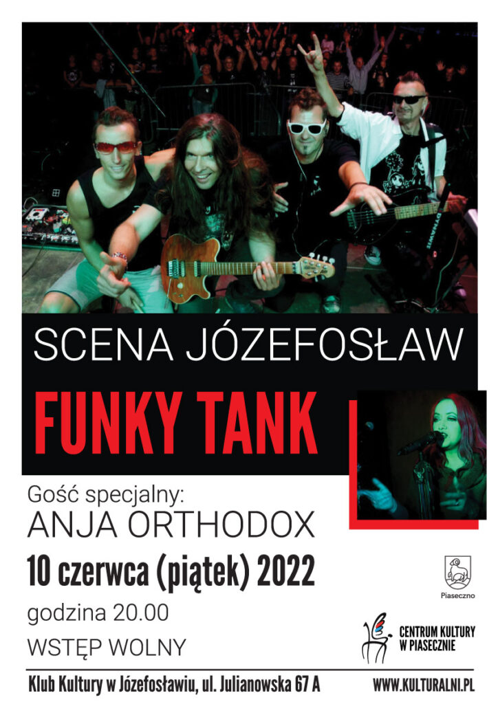 Plakat wydarzenia Funky Tank