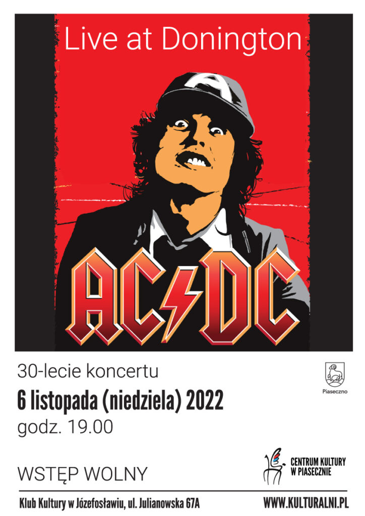 Plakat wydarzenia AC/DC