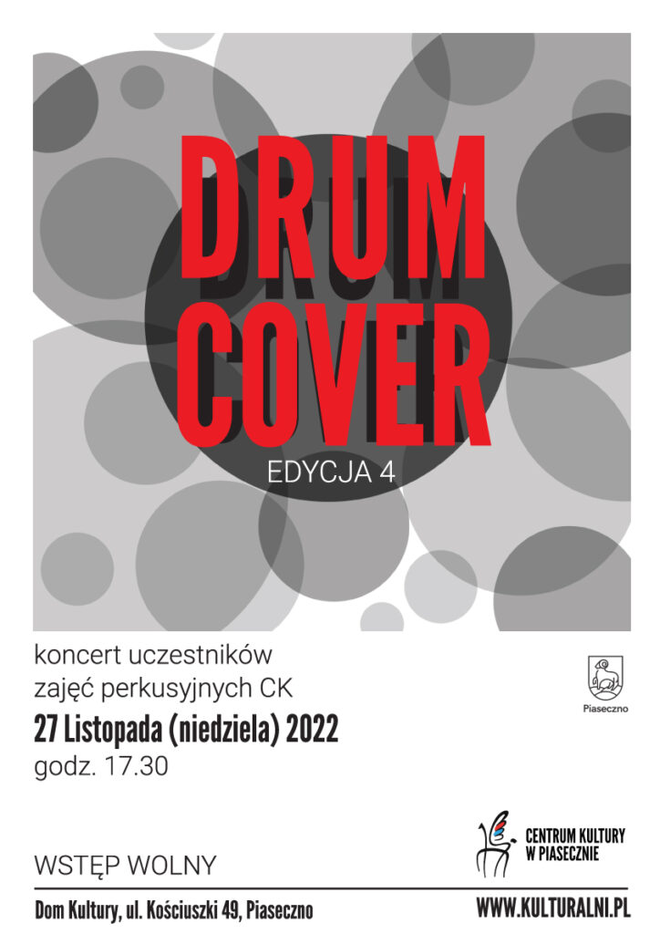 Plakat wydarzenia Drum Cover