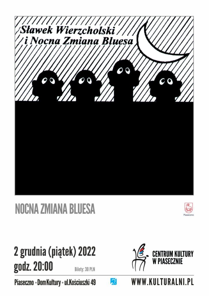 Plakat wydarzenia Nocna Zmiana Bluesa