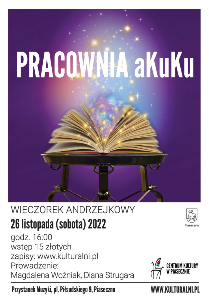 Plakat wydarzenia Wieczorek Andrzejkowy