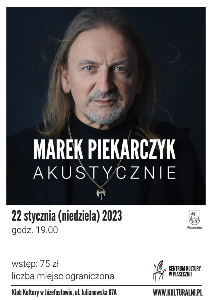 Plakat wydarzenia Marek Piekarczyk