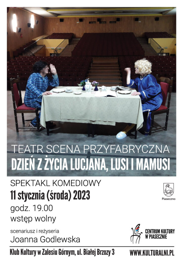 Plakat wydarzenia Teatr Scena Przyfabryczna