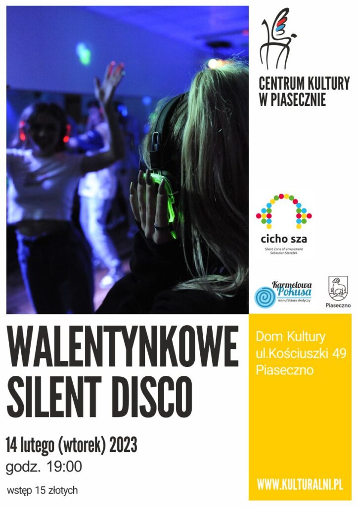 Plakat wydarzenia Silent disco