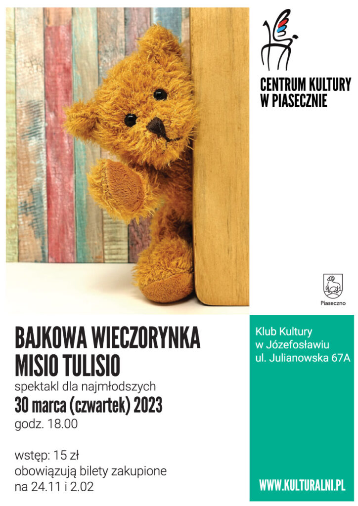 Plakat wydarzenia Misio Tulisio
