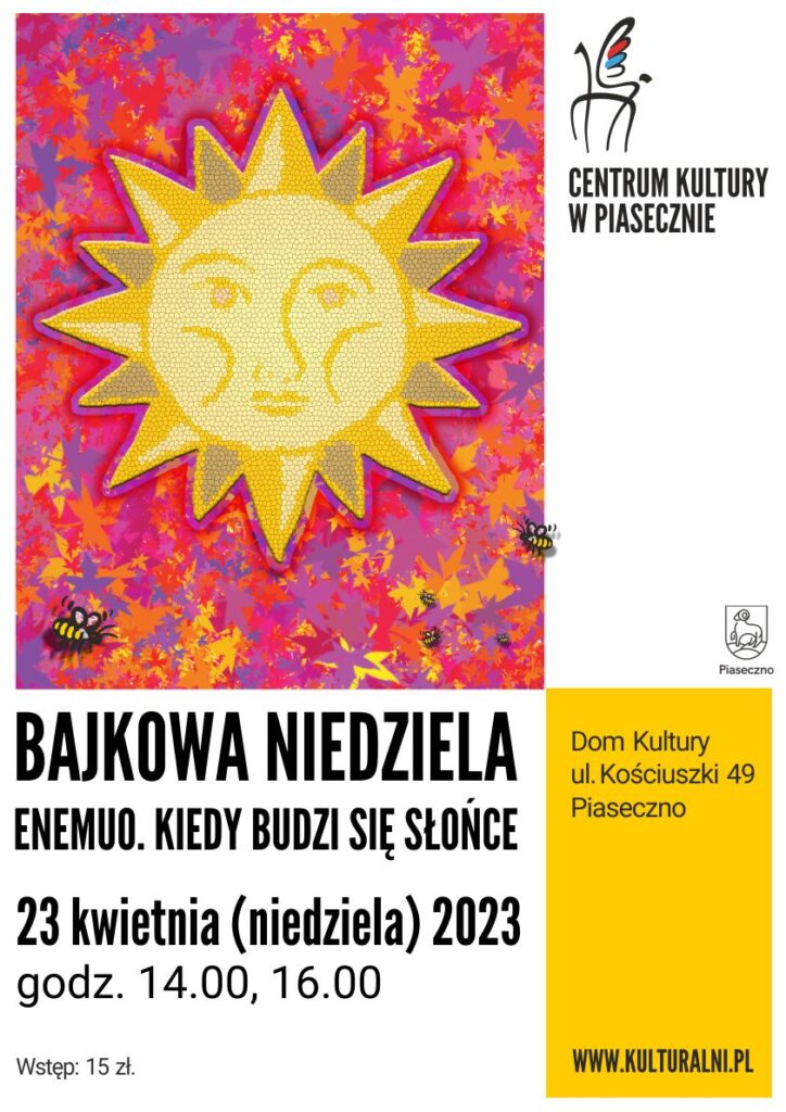 Plakat wydarzenia Bajkowa Niedziela