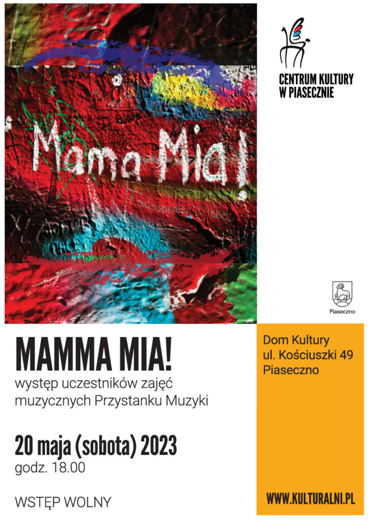 Plakat wydarzenia Mamma mia!