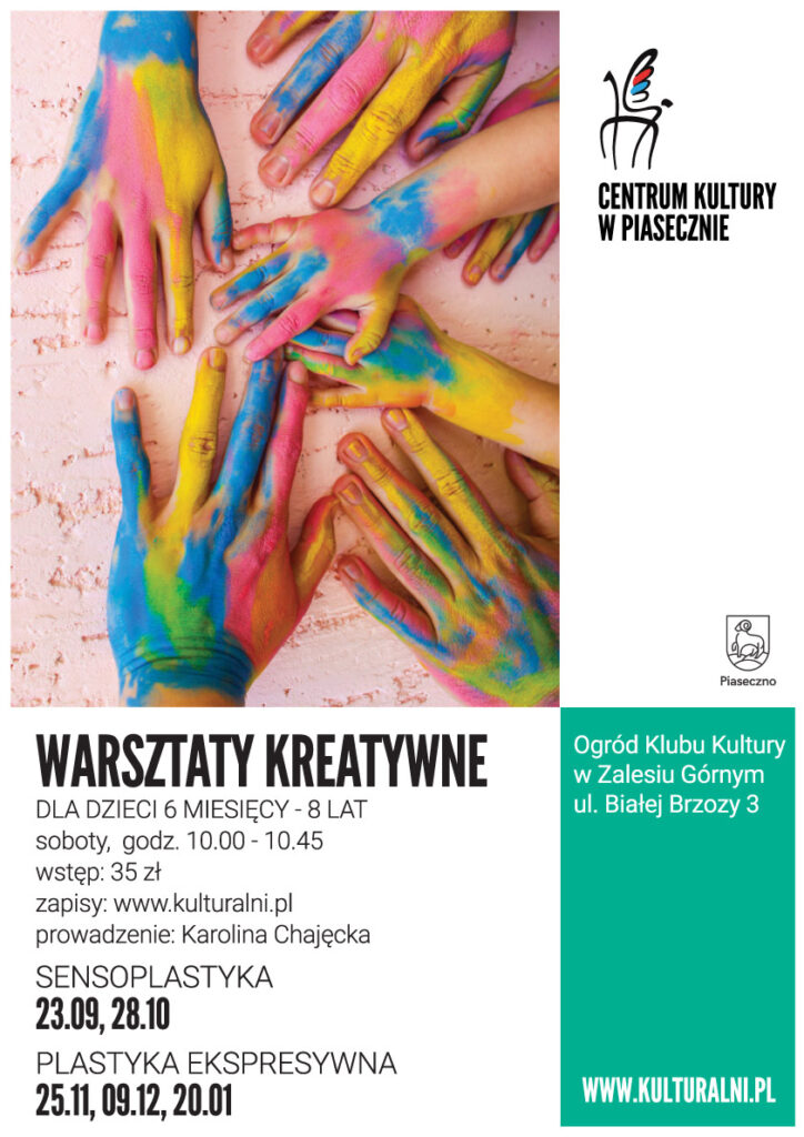 Plakat wydarzenia Warsztaty kreatywne