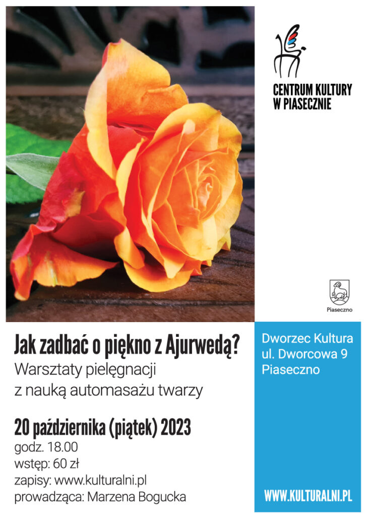 Plakat wtdarzenia Jak zadbać o piękno z Ajurwedą