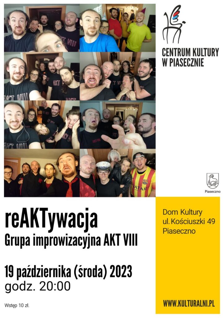 Plakat wydarzenia Akt VIII