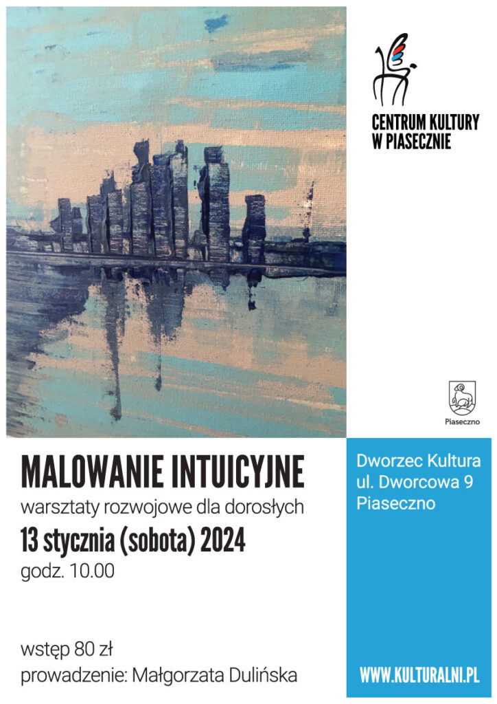 Plakat wydarzenia Malowanie intuicyjne