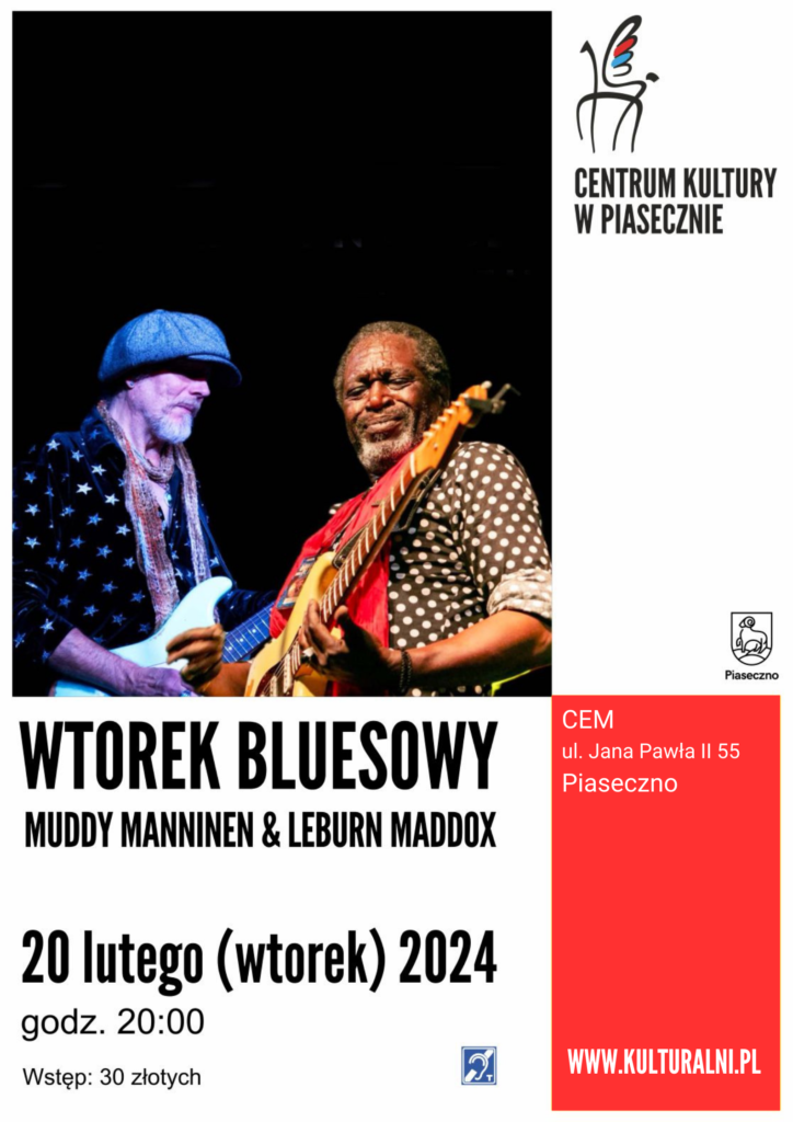 Plakat wydarzenia Wtorek bluesowy 