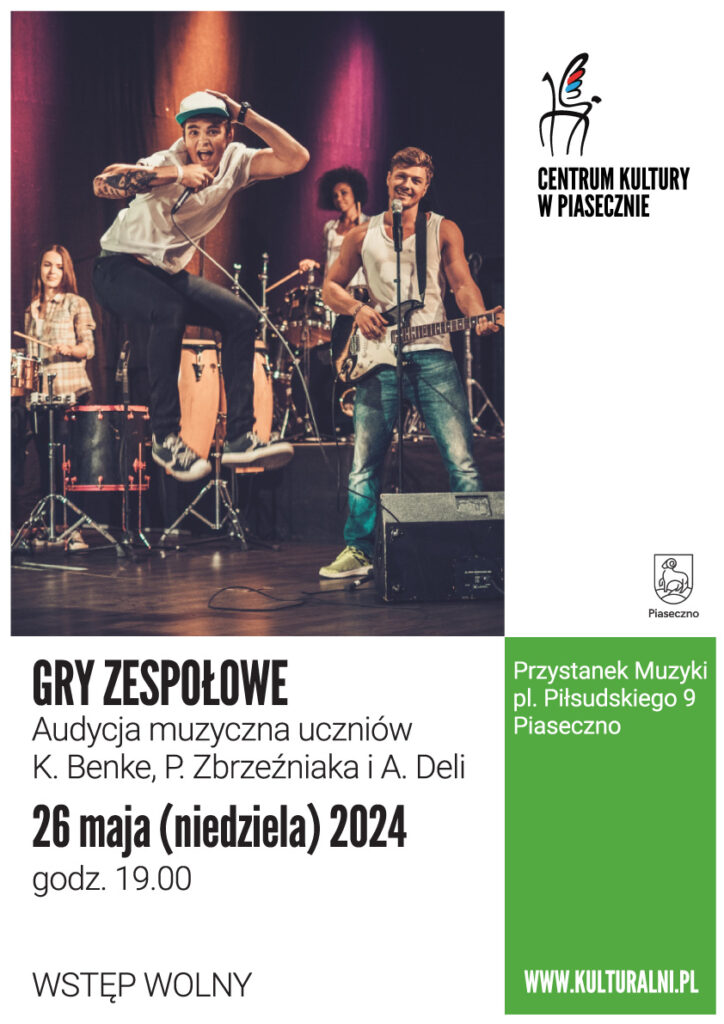 Plakat wydarzenia Gry zespołowe