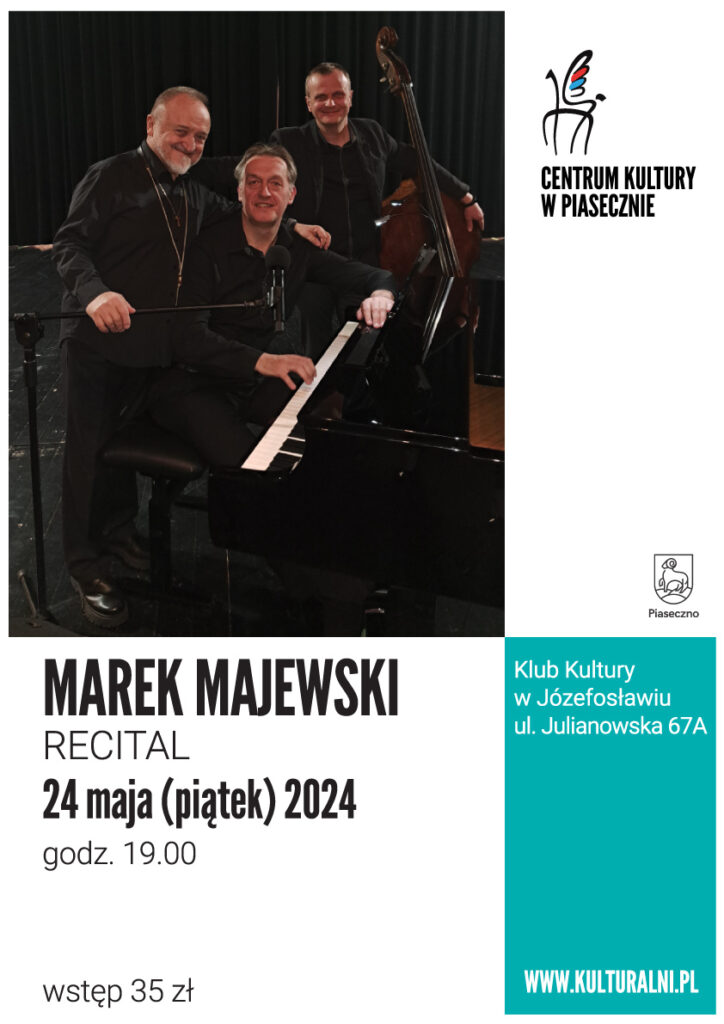 Plakat wydarzenia Majewski recital