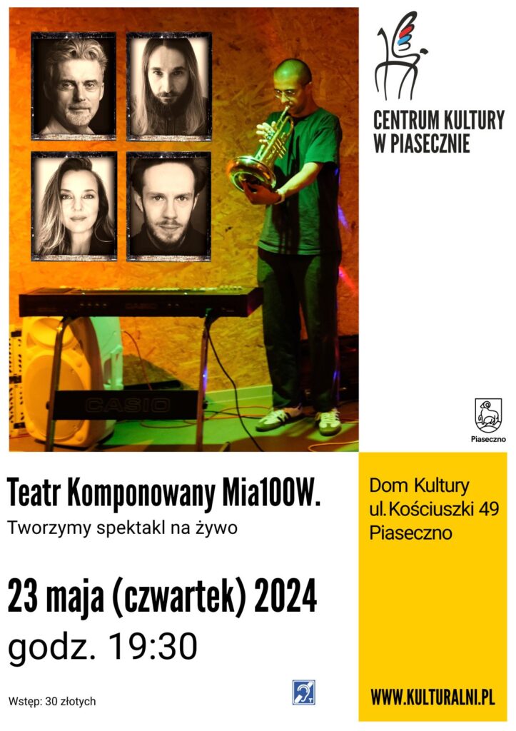 Plakat wydarzenia Teatr Komponowany