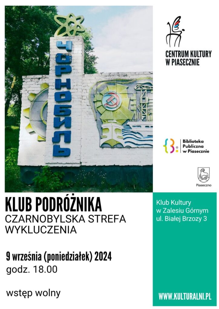 Plakat wydarzenia Klub Podróżnika