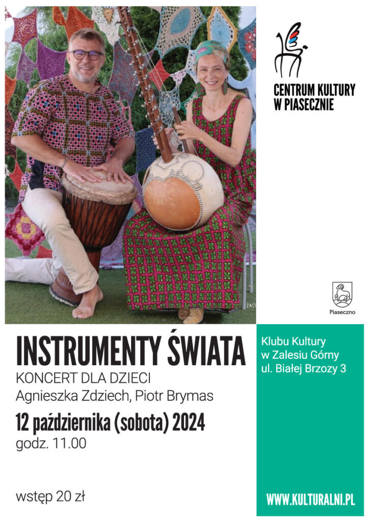 Plakat wydarzenia Instrumenty świata