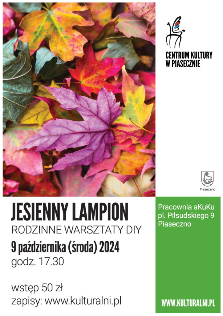 Plakat wydarzenia Jesienny lampion